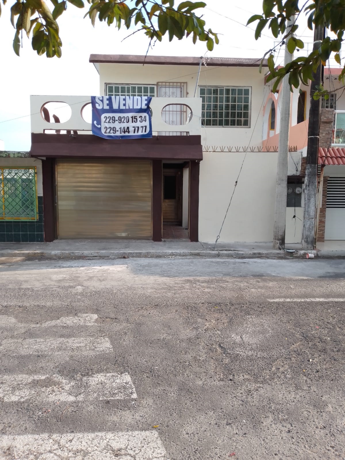 Facha de Casa de 3 Rec en Las Brisas, Veracruz